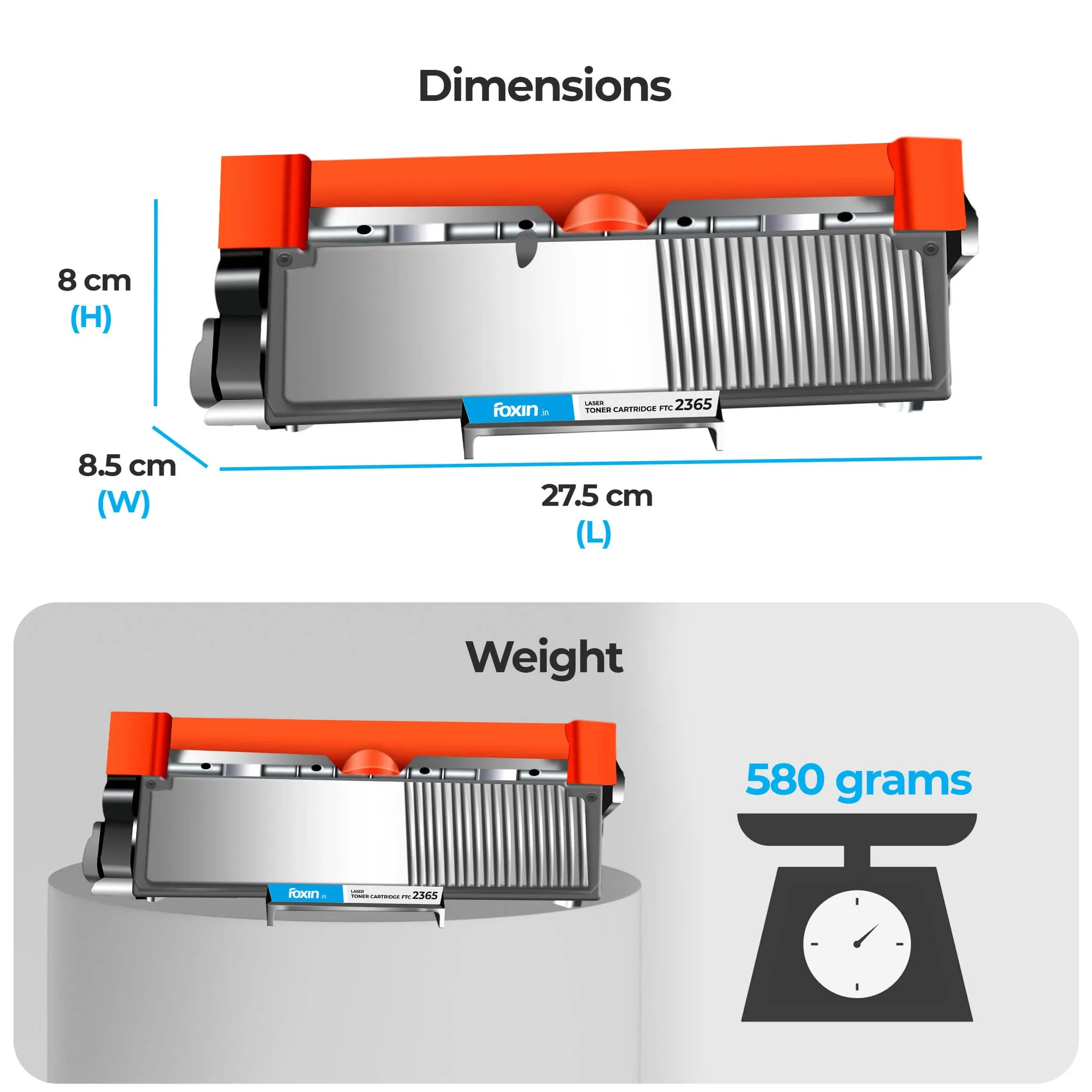 Foxin Compatible Laser Cartridge For Brother 2365 view 5